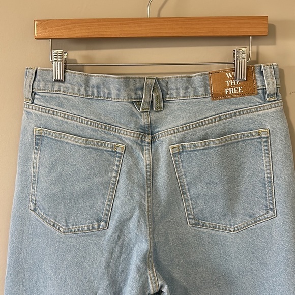 Free People We the Free A New Day Mid Rise Straight Leg Jean Sz 29 NEW - Picture 11 of 16